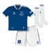 Everton James Tarkowski #6 Hemmakläder Barn 2023-24 Kortärmad (+ Korta byxor)